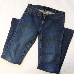 CALVIN KLEIN Low Rise Flare Jeans. Size 4